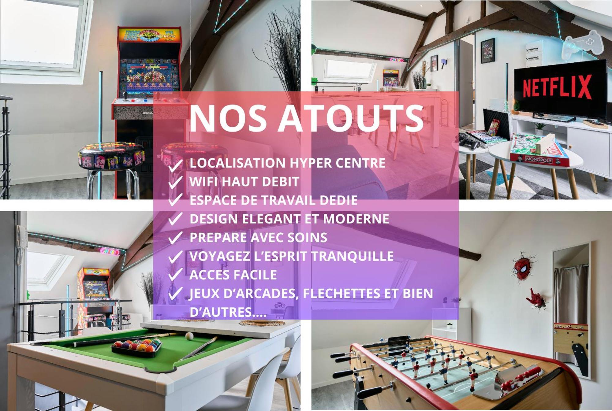 Gameclub - Les Demeures D'Adrien Lägenhet Carvin Exteriör bild